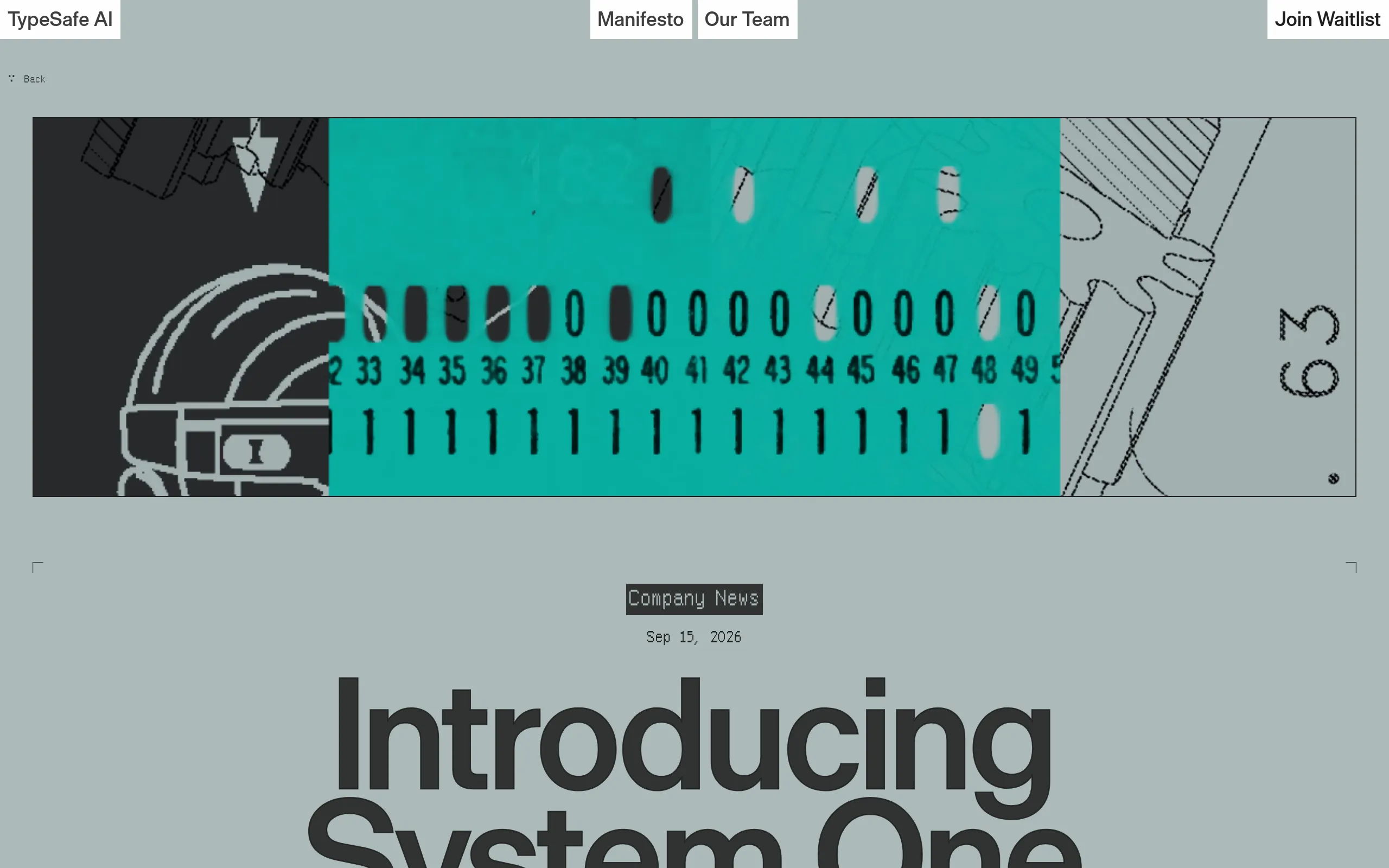 TypeSafe introduces System One models and Jev