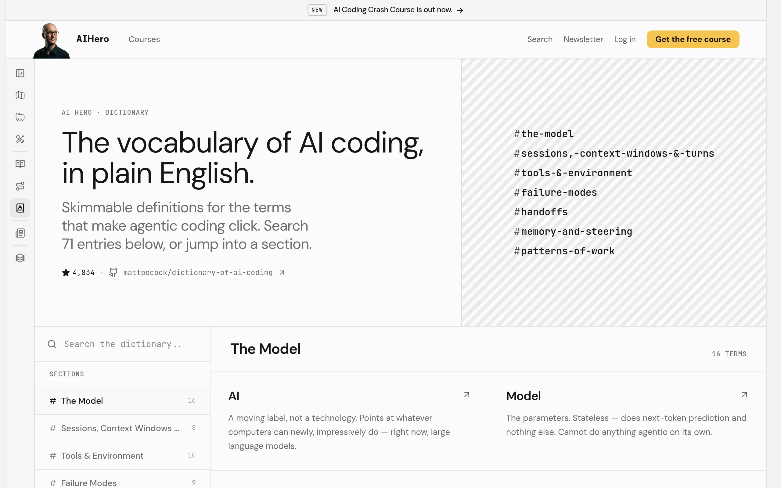 Dictionary of AI Coding